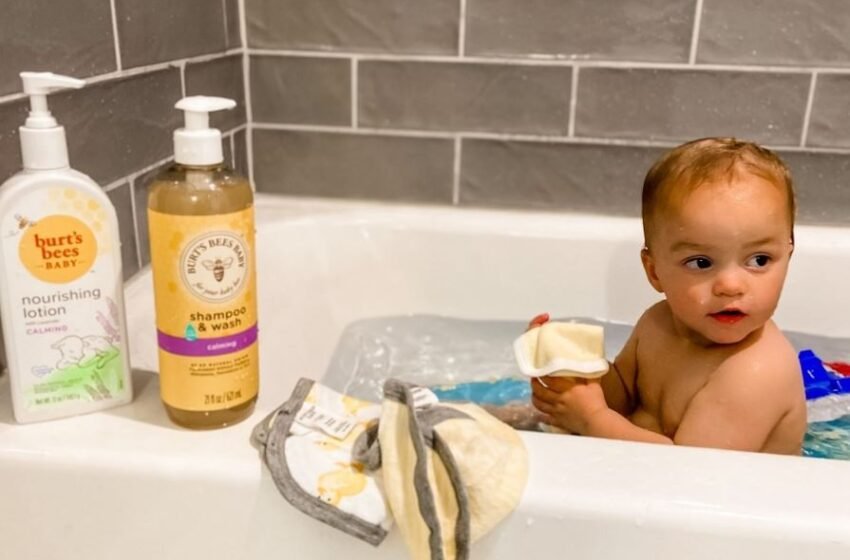 Natural Bath Time Essentials for Babys First Year