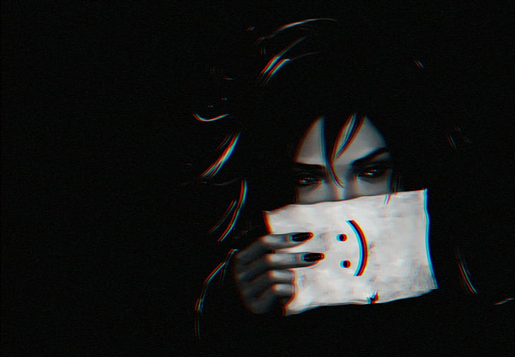 HD wallpaper: social network, depression, bipolar, emotion, black and ... The Emotional Side of Choosing Home Decorations